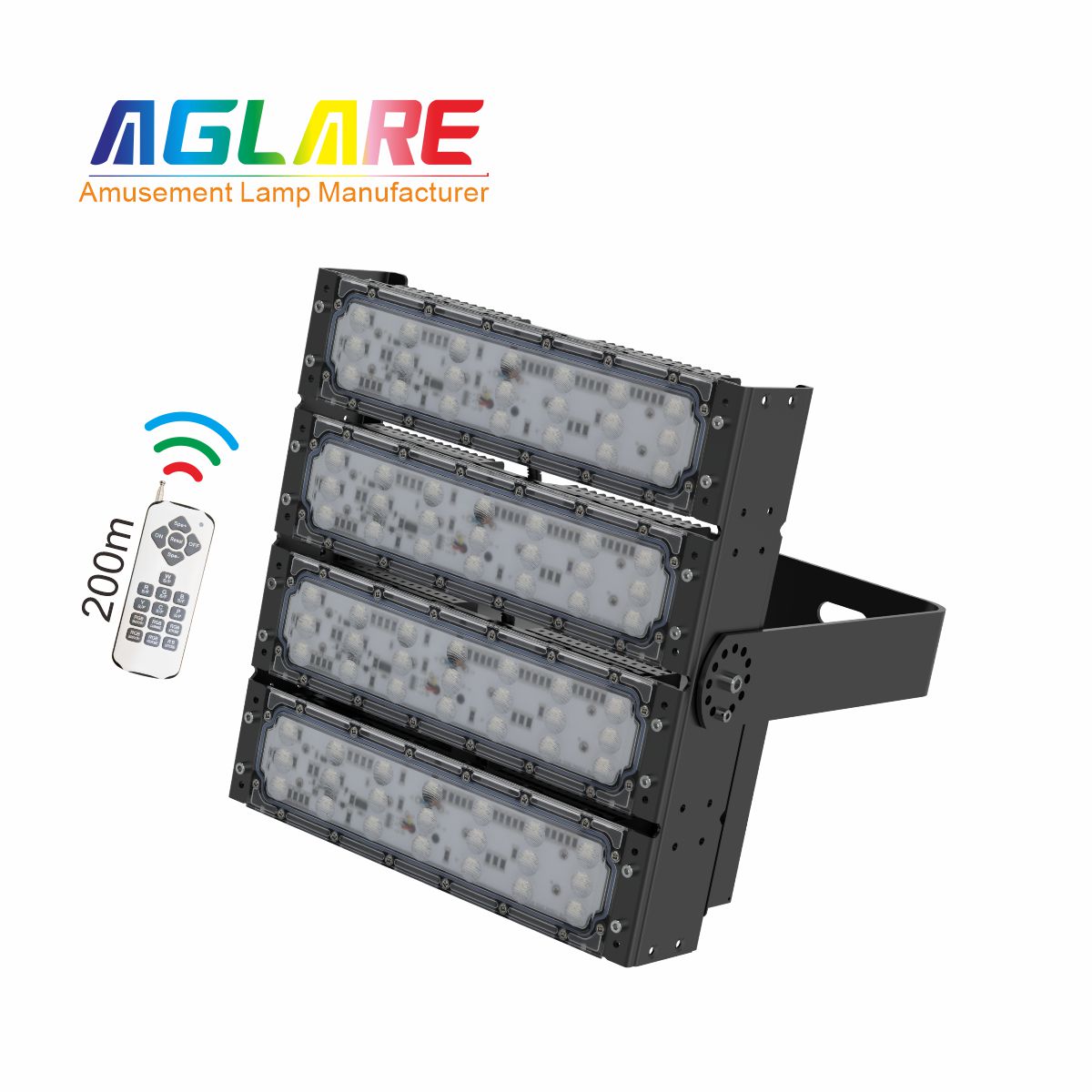 200W RGB彩色投光灯,变色户表射灯带？仄
