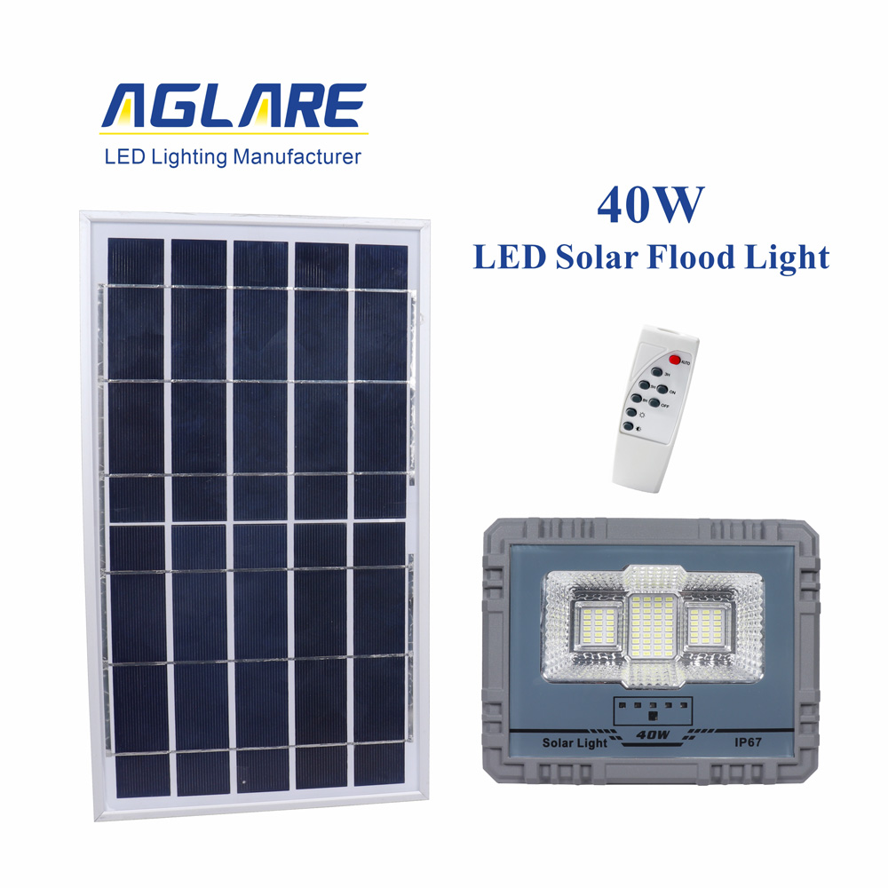 太阳能投光灯40w