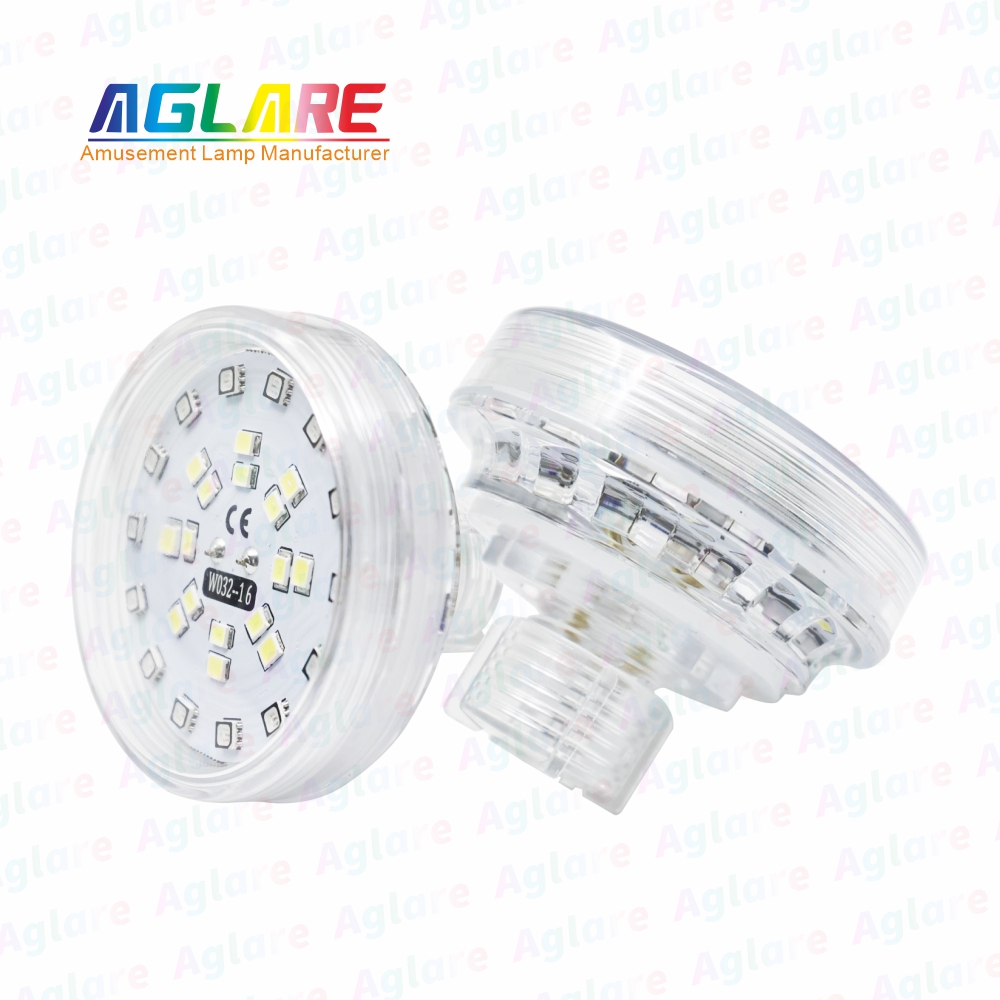 新型DW032 60mm 1-16自动法式RGB+W LED游乐场灯，用于娱乐照明